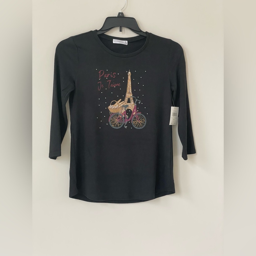Eiffel Tower PARIS Long Sleeve T-Shirt